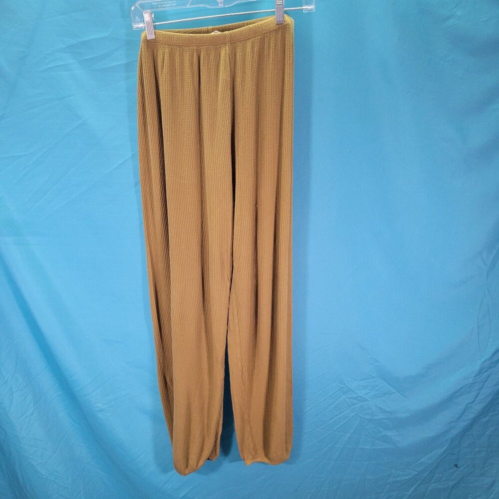 Madewell Womens Ribbed Knit Wide-Leg Pants Size S